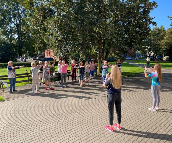 Fizioterapijas dienā seniori dodas veselības pastaigā 8.09.2025.