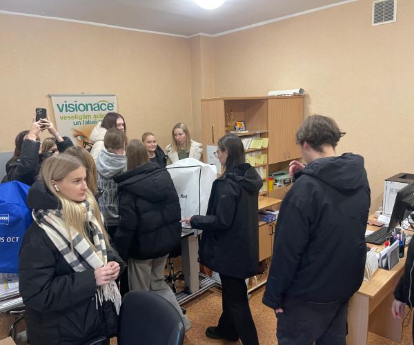 Bauskas slimnīcā viesojas 2. vidusskolas skolēni 3.12.2024.