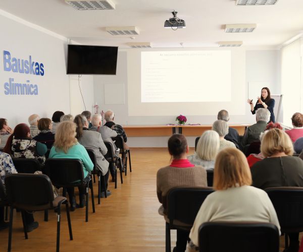 Senioru diena Bauskas slimnīcā 15.03.2024.