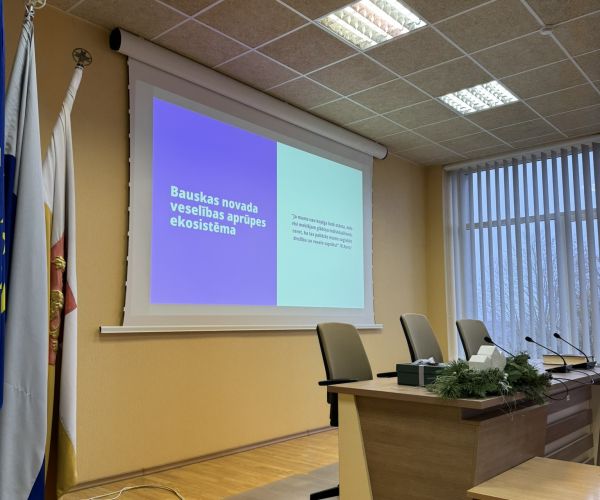 Veselības ministra Hosama Abu Meri vizīte Bauskas slimnīcā 18.12.2025.