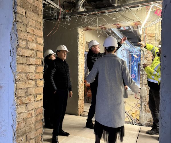 Veselības ministra Hosama Abu Meri vizīte Bauskas slimnīcā 18.12.2025.