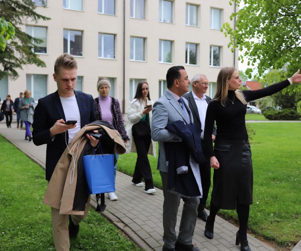 Veselības ministra Hosama Abu Meri vizīte Bauskas slimnīcā 9.05.2024.