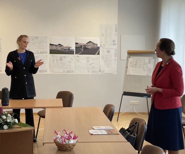 Latvijas Sarkanā krusta prezidentes Līgas Menģelsones vizīte 12.11.2024. 