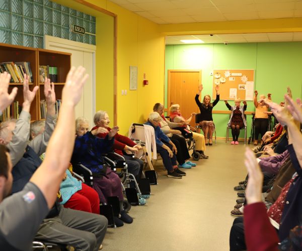 Senioru diena pansionātā 