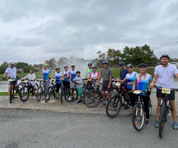 Bauskas slimnīcas komanda piedalās sacensībās “Bauskas velo rudens” 