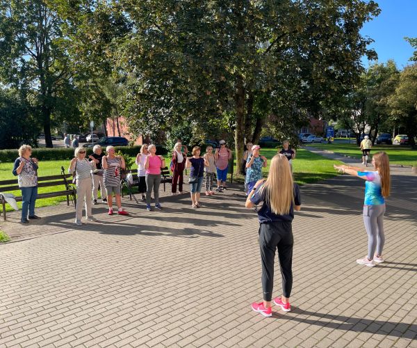 Fizioterapijas dienā seniori dodas veselības pastaigā 8.09.2025.