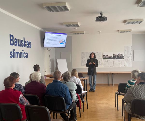 Senioru diena Bauskas slimnīcā 29.05.2025. 