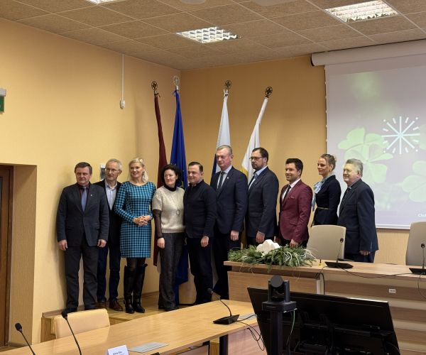 Veselības ministra Hosama Abu Meri vizīte Bauskas slimnīcā 18.12.2025.