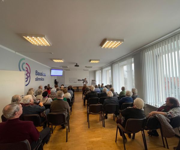 Senioru diena Bauskas slimnīcā 13.02.2025.