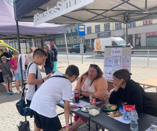 12.augustā Bauskas slimnīca piedalījās biedrības “Laiks Jauniešiem