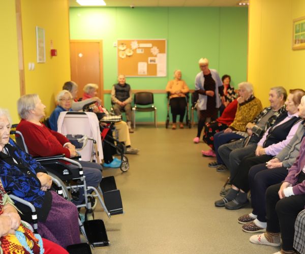 Senioru diena pansionātā 