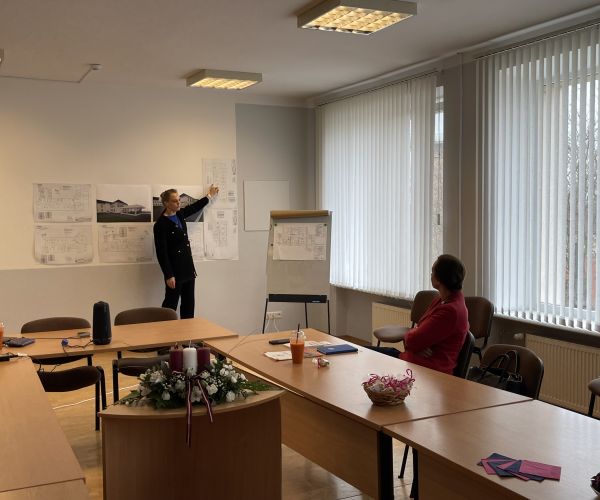 Latvijas Sarkanā krusta prezidentes Līgas Menģelsones vizīte 12.11.2024. 