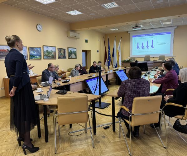 Veselības ministra Hosama Abu Meri vizīte Bauskas slimnīcā 18.12.2025.