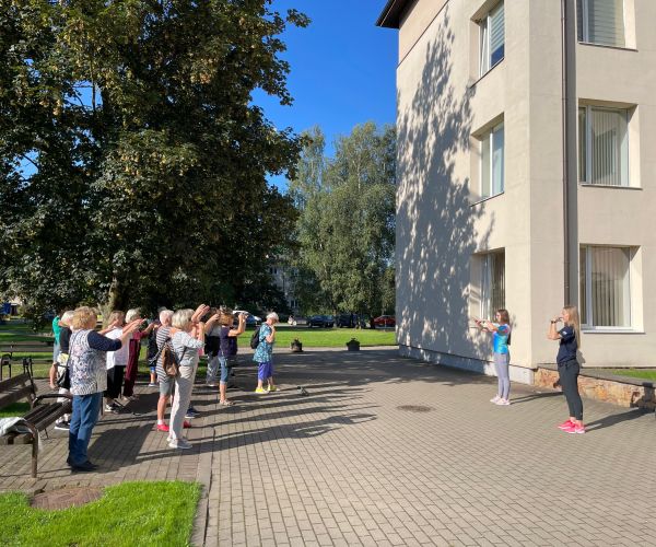 Fizioterapijas dienā seniori dodas veselības pastaigā 8.09.2025.