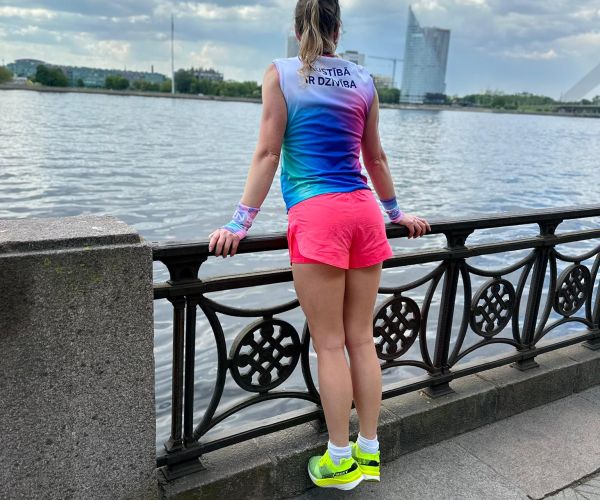 Bauskas slimnīcas komanda Rimi Rīgas maratonā 2024
