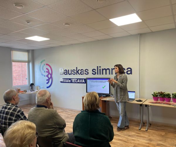 Senioru diena Iecavas filiālē 10.04.2025.