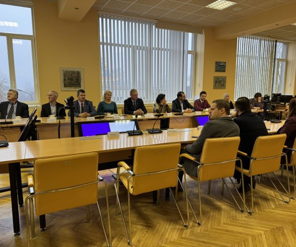 Veselības ministra Hosama Abu Meri vizīte Bauskas slimnīcā 18.12.2025.
