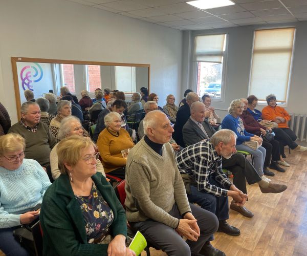 Senioru diena Iecavas filiālē 10.04.2025.