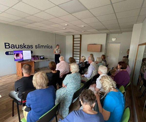 Senioru diena Iecavas filiālē 10.09.2025.