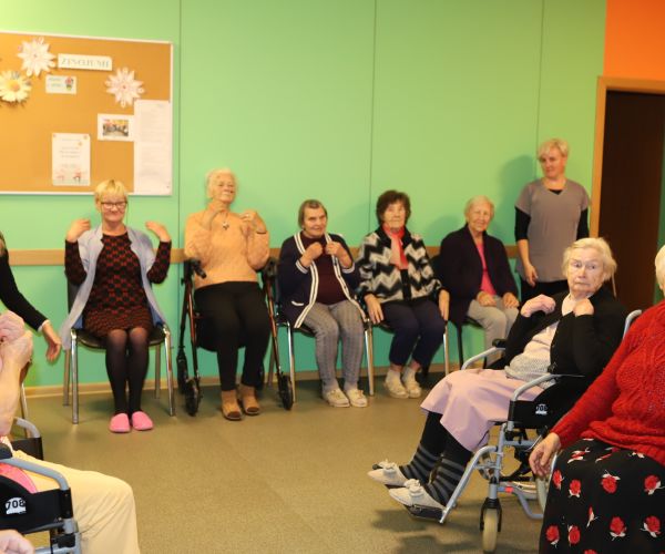 Senioru diena pansionātā 