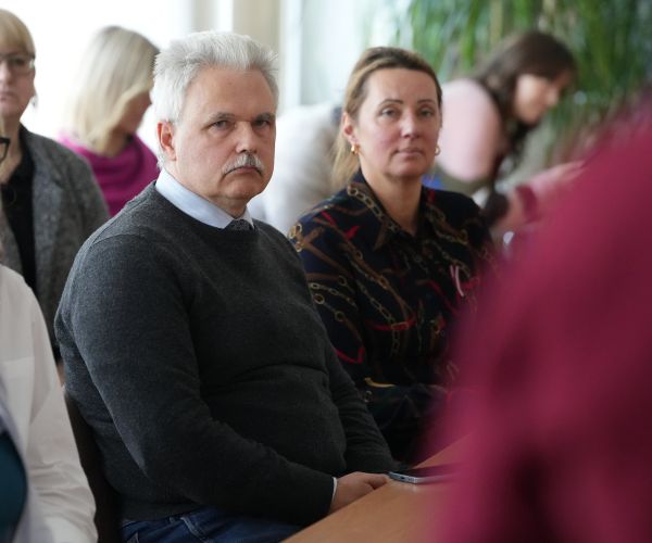 Saeimas priekšsēdētāja Daiga Mieriņa vizītē Bauskas slimnīcā 15.11.2024.