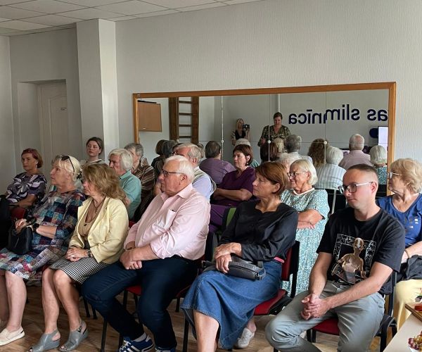 Senioru diena Iecavas filiālē 10.09.2025.