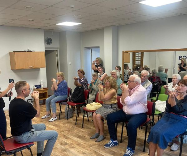 Senioru diena Iecavas filiālē 10.09.2025.