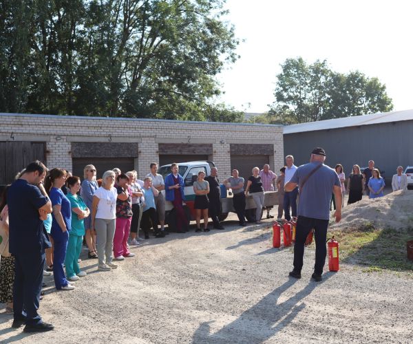 Ugunsdrošības praktiskās apmācības darbiniekiem 5. un 6.09.2024.