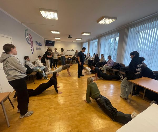 Bauskas slimnīcā viesojas 2. vidusskolas skolēni 3.12.2024.
