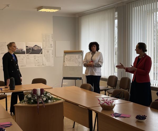 Latvijas Sarkanā krusta prezidentes Līgas Menģelsones vizīte 12.11.2024. 