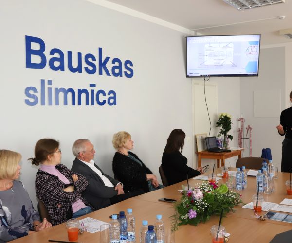 Veselības ministra Hosama Abu Meri vizīte Bauskas slimnīcā 9.05.2024.