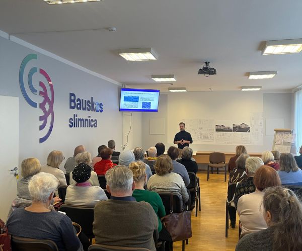 Senioru diena Bauskas slimnīcā 13.02.2025.