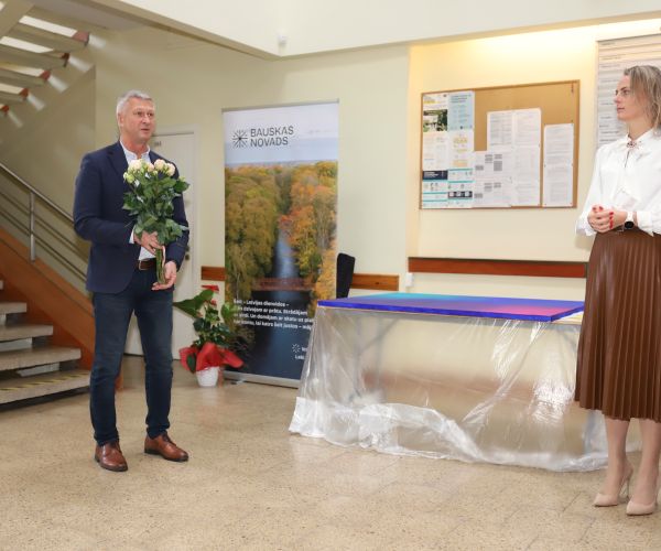 Svinīgi atklātas Bauskas slimnīcas filiāles Iecavā un Vecumniekos 30.10.2024.