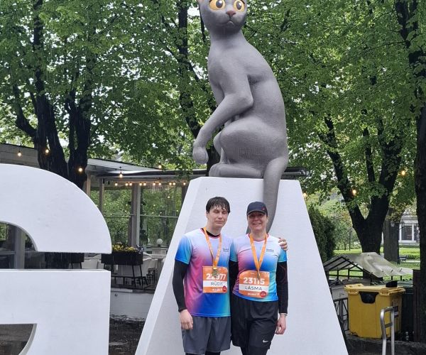 Bauskas slimnīcas komanda piedalās Rimi Rīgas maratonā 2025