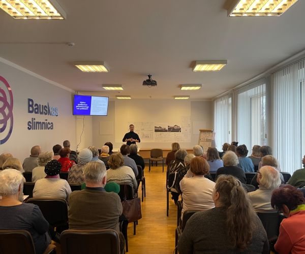 Senioru diena Bauskas slimnīcā 13.02.2025.