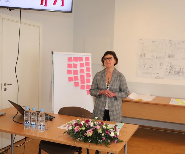 Bauskas slimnīcā tiekas veselības aprūpes jomas komunikācijas speciālisti 7.03.2025.