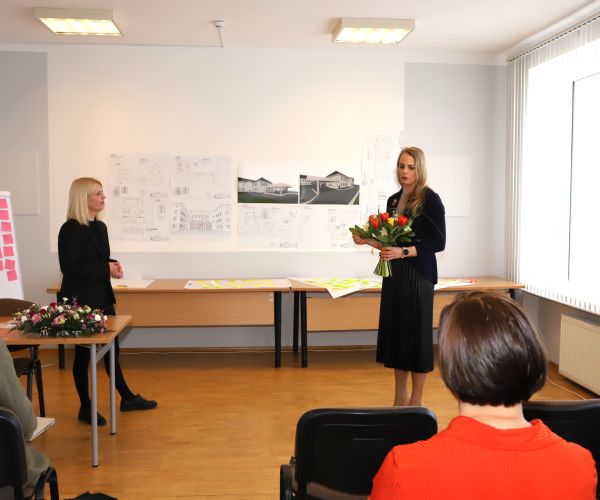 Bauskas slimnīcā tiekas veselības aprūpes jomas komunikācijas speciālisti 7.03.2025.