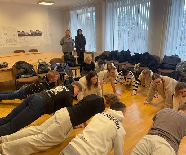 Bauskas slimnīcā viesojas 2. vidusskolas skolēni 3.12.2024.