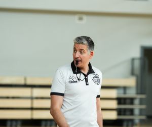 Treniņš Bauskas novada bērnu un jaunatnes sporta skolas basketbolistiem  ar Kristapu Valteru