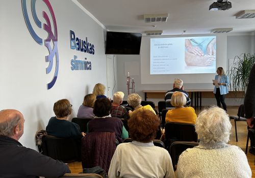 Aizvadīta otrā Senioru diena Bauskas slimnīcā