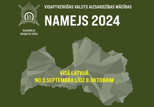 Bauskā norisināsies mācības “Namejs 2024”