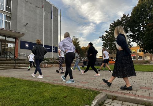 Aicinām iedzīvotājus uz rīta rosmi!