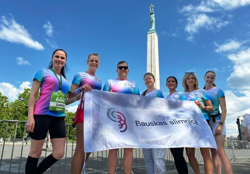 Bauskas slimnīcas komanda piedalās Rimi Rīgas maratonā