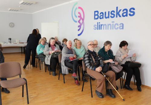 Notikusi jau trešā Senioru diena Bauskas slimnīcā